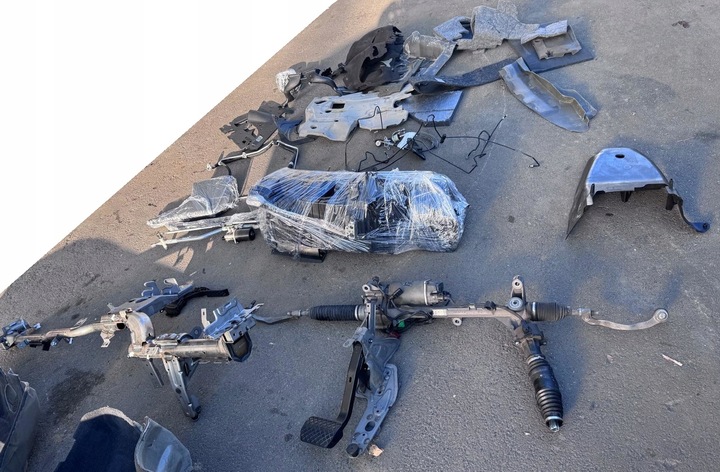 фото №5, Vw t6.1 панель рейка рульового управління захисні накладки прокладка do англійця 2.0 tdi автомат