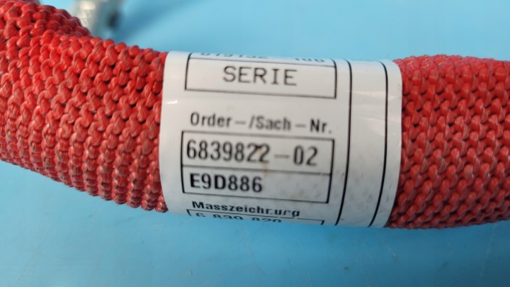 фото №12, Bmw x3 g01 lci sdrive30i 23r трубка  клема plus 6839822