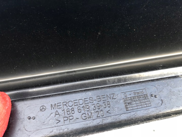 фото №8, Mercedes w168 довгий ліва планка порогова накладка оригінальний новий