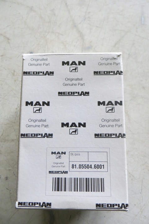 фото №8, Вкладка фильтра масла гидравлического man tga tgx tgs 81.05504.6001 оригинальный номер