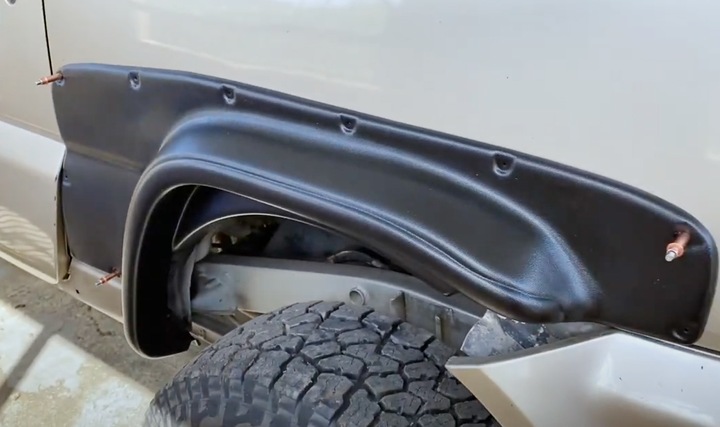 фото №9, Розширювачі колісна арка / fendery / lldpe - suzuki jimny 1998-18 8x6.5 cm