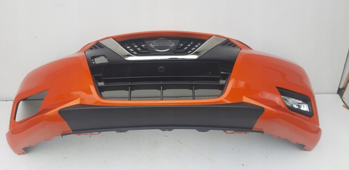 фото №6, Nissan micra k14 бампер переднє решітка галоген