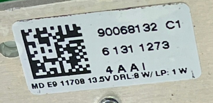 фото №7, Bmw x1 f48 модуль led (блок управления фарой, led драйвер) valeo 90068132