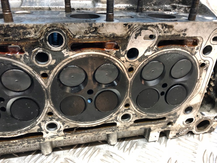 фото №13, Mercedes w220 w210 3,2 cdi om613 головка r6130160301