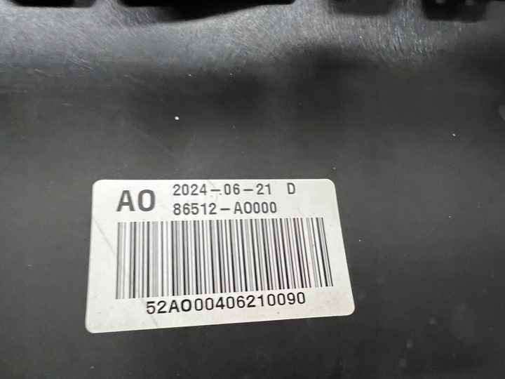 фото №8, Kia niro ii 2 ev бампер перед переднее спойлер накладка планка 86512-ao000