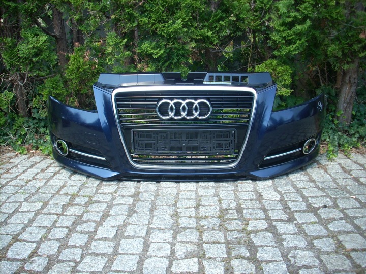 фото №9, Audi a3 8p0 рестайлінг перед бампер передній решітка ew s-line sline