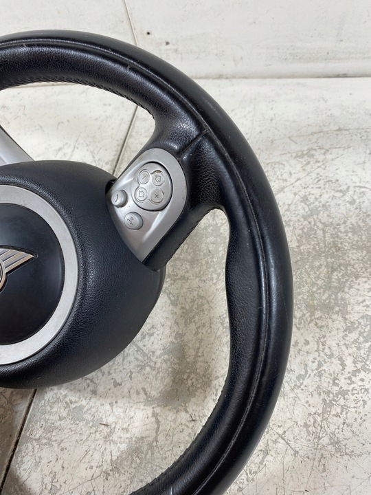 фото №9, Руль mini cooper r56 чёрная кожа мультифункция