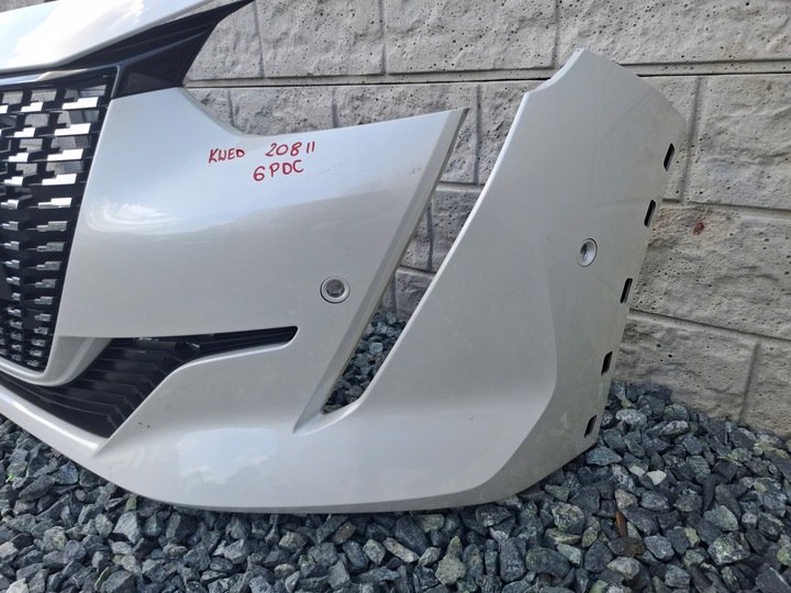 фото №6, Бампер переднє перед 6 pdc kwed peugeot 208 ii 2019- #7458