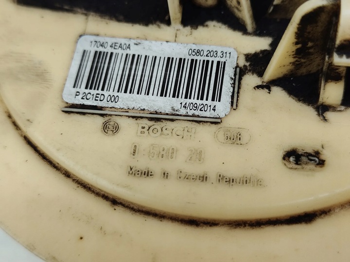 фото №8, Nissan qashqai 2 ii j11 1.6 dci насос пального ze бак корзина поплавок