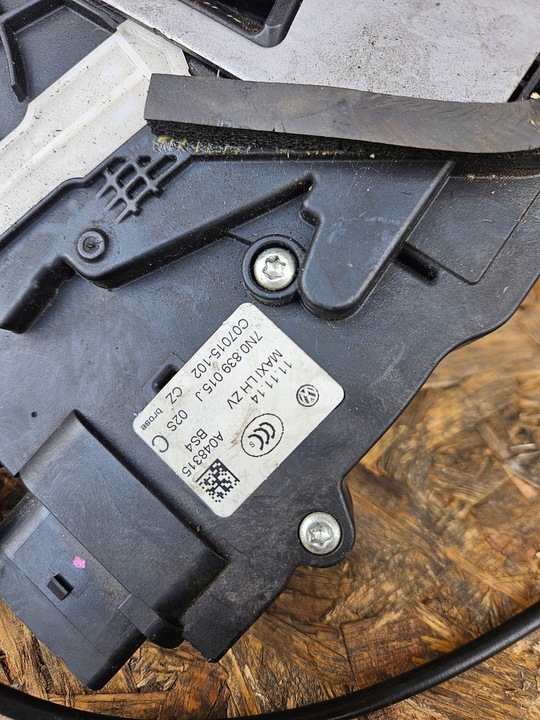 фото №10, Замок дверь левый зад vw sharan alahambra 7n 7n0839003q