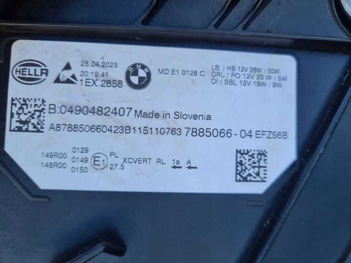 фото №14, Bmw 3 g20 g21 рестайлінг лампи перед повний led адаптивний тінь line чорний поворотний