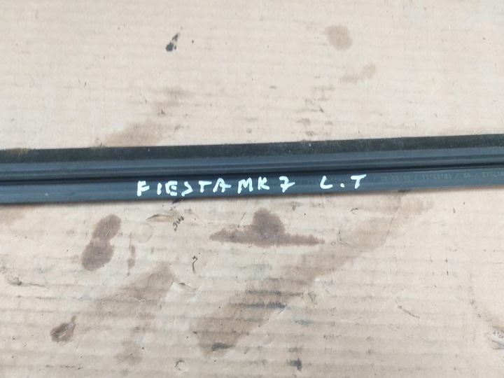 фото №6, Ford fiesta mk7 5d планка накладка двері хром лівий зад