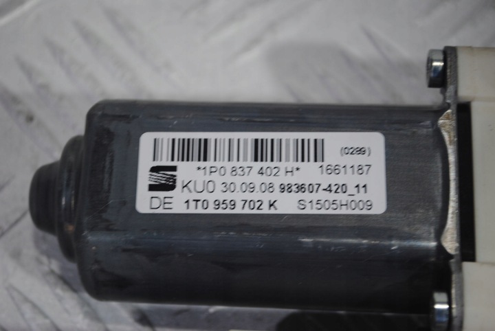 фото №5, Моторчик модуль стёкла правые перед seat leon ii