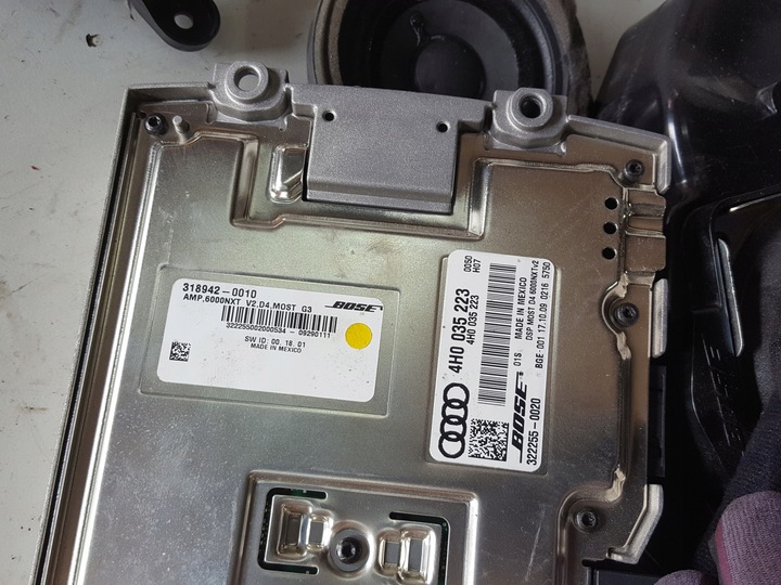 фото №6, Audi a8 d4 09-13r динаміки підсилювач bose