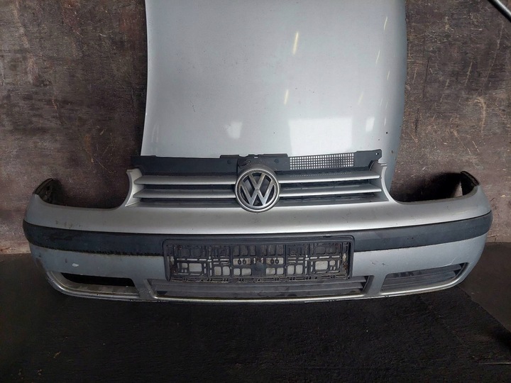 фото №12, Комплектный перед бампер капот крылья лампы volkswagen golf iv la7w