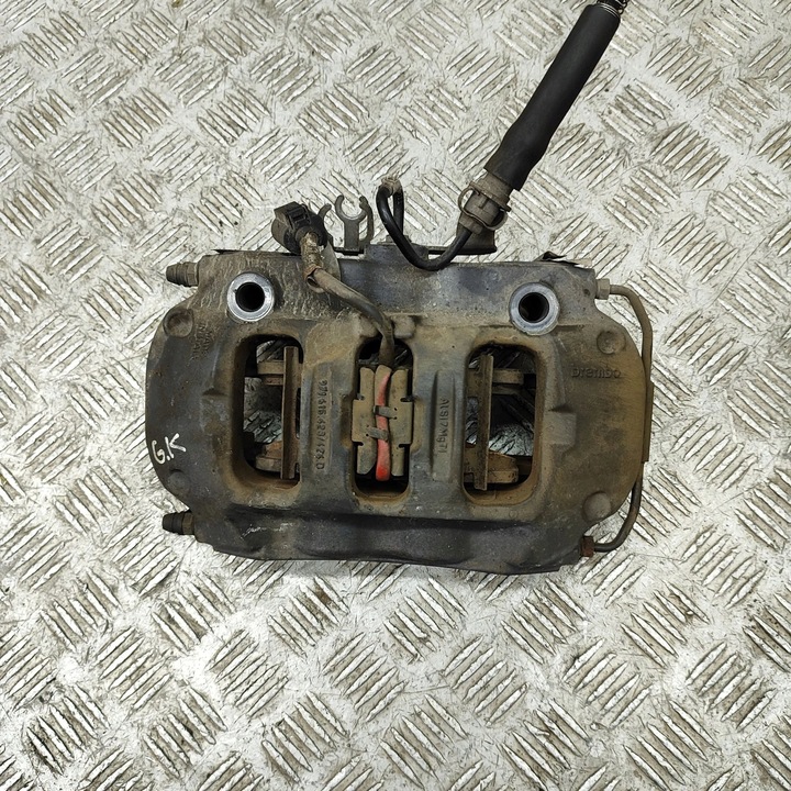 фото №9, Porsche panamera 971 2018 набір диск i затискачів гальмівних