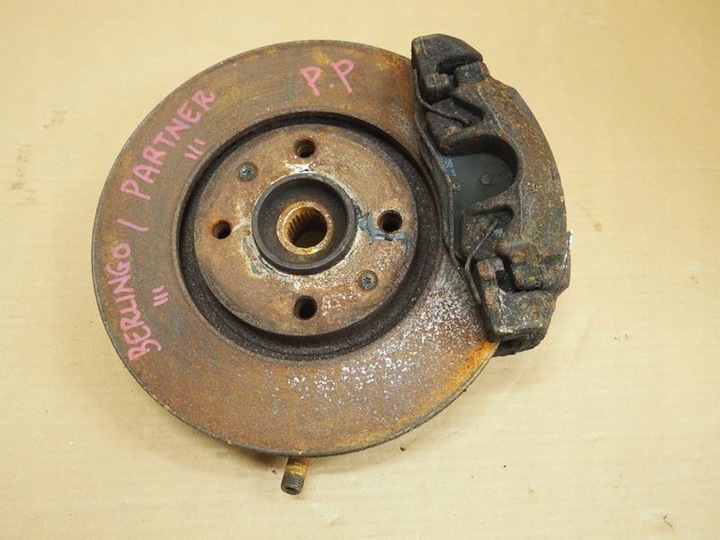 фото №1, Поворотный кулак ступица правый перед partner berlingo iii