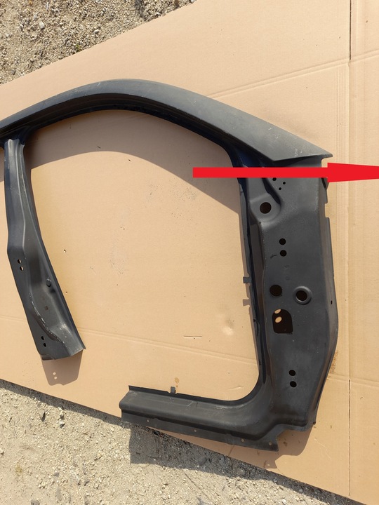 фото №1, Правый порог стойка переднее перед fiat 500x org новый