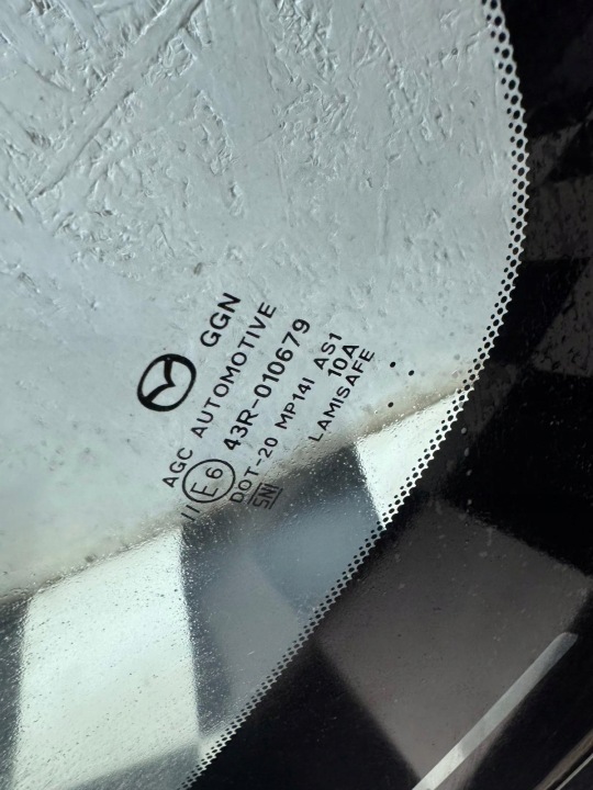 фото №7, Лобовое стекло лобовое mazda 3 iv bp 2019-2025 43r-010679
