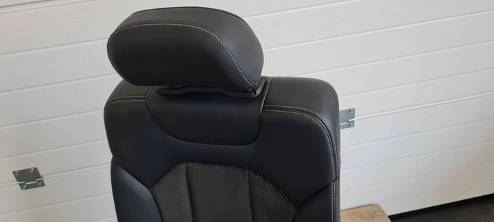 фото №8, Q7 4m ii сидіння задній 2 ряд rzędu праві шкіряний алькантара s-line