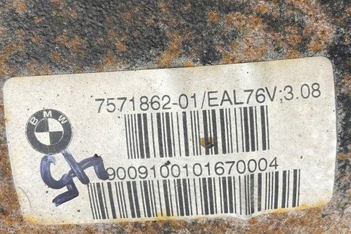 фото №9, Редуктор задній bmw 3 e90 eal76v3 3.0l бензин 2011