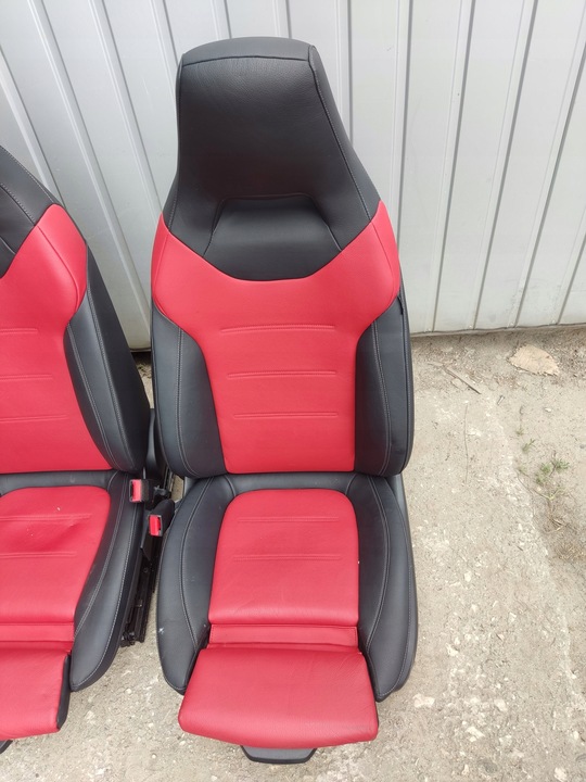 фото №8, Mercedes cla w118 сидіння amg шкіра подушки sedan