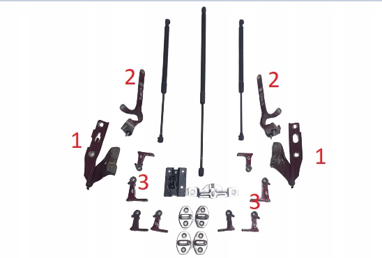 фото №1, Амортизатор крышки багажника зад audi s5 8t sportback