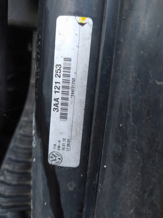 фото №8, Vw passat b7 2.0 tdi передня панель 3aa805588