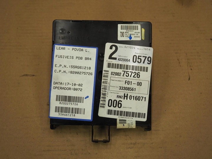 фото №1, Модуль bsi renault vel satis 8200275726