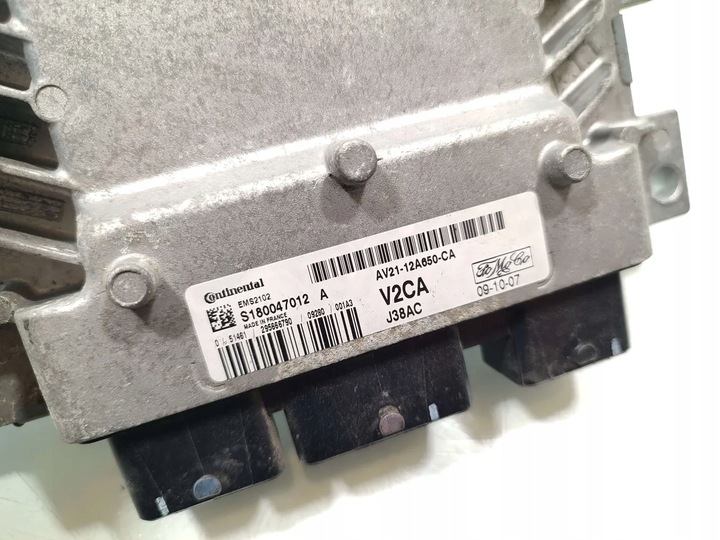 фото №7, Ford fiesta блок управления / модуль ecu 1.25 бензин 60kw 82 hp av21-12a650-ca