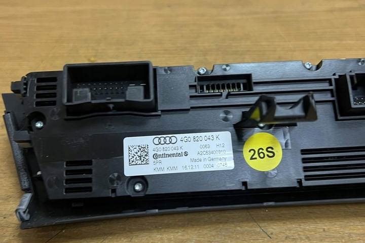 фото №8, Модуль керуюча кондиціонера audi a6 4g2, c7, 4gc 4g0820043k 3.0l