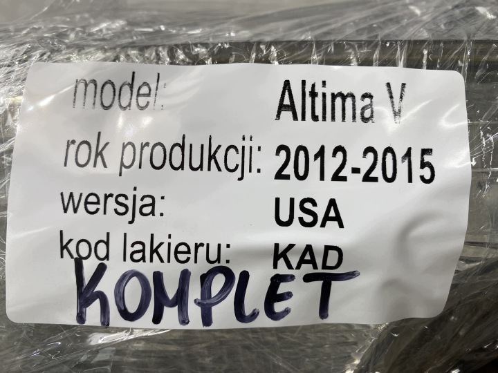 фото №8, Nissan altima v l33 12-15 галоген ліве + решітка бампера + поворотник oem номер