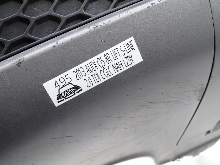 фото №16, Диффузор спойлер бампера зад pod 4x pdc audi q5 8r рестайлинг s-line 8r0807833h