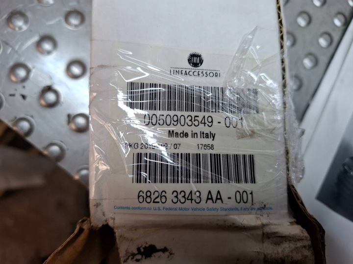 фото №7, Планки двері комплект 50903549 fiat 500x 14- новий оригінал