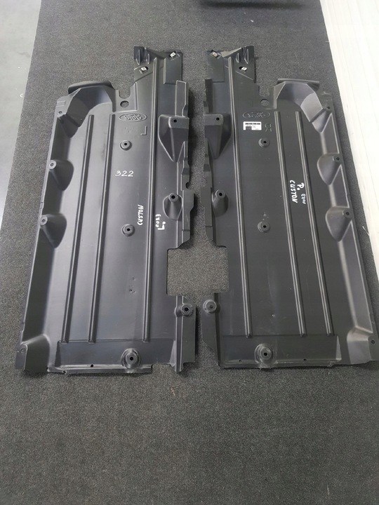 фото №1, Пол защита шасси левая правая ford transit courier