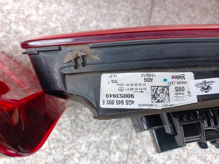 фото №9, Лампа led левая задняя левый зад audi a6 c7 рестайлинг sedan 17r 4g5945095e