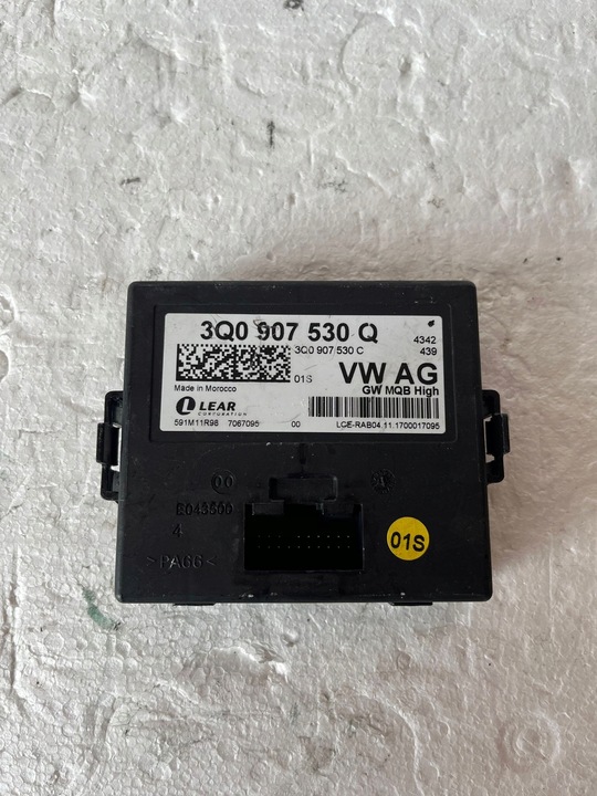 фото №1, Блок керування модуль шлюз 3q0907530q volkswagen golf