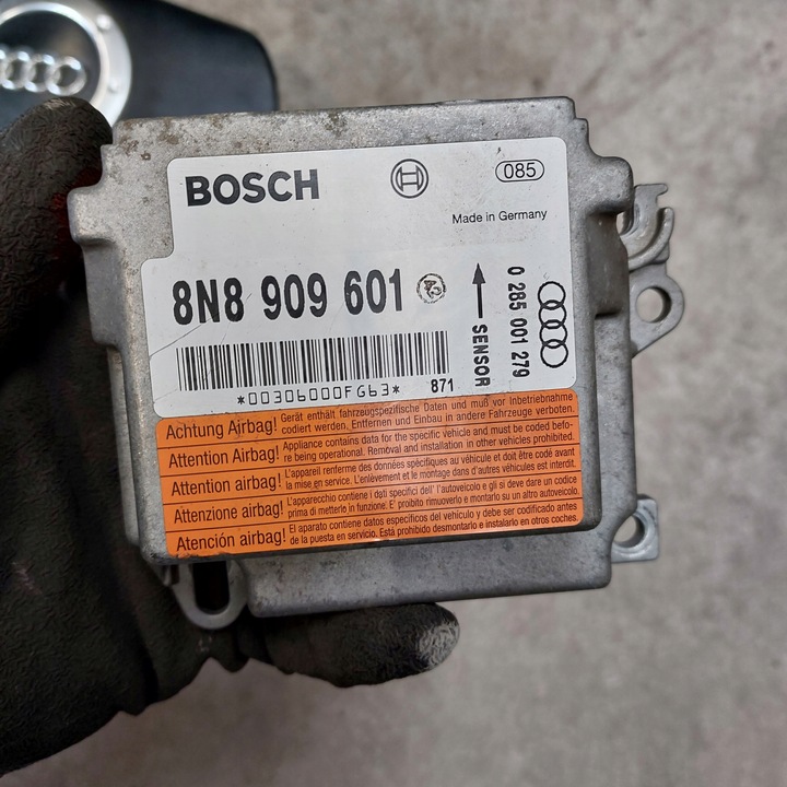 фото №11, Audi tt 8n панель роздавальна капот + подушки пасажира водія модуль