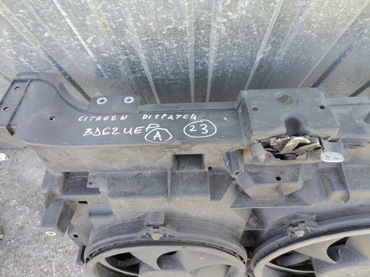 фото №3, Pas переднє радіатор citroen jumpy scudo expert ii 1.6 hdi 9hm 2007-2014