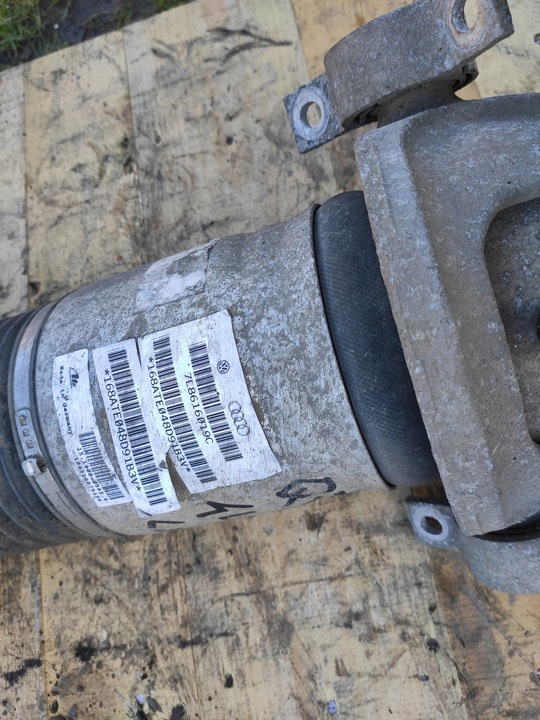 фото №12, Audi q7 4l 3.0tdi амортизатор пневматичний повітряна подушка лівий праві зад комплект org