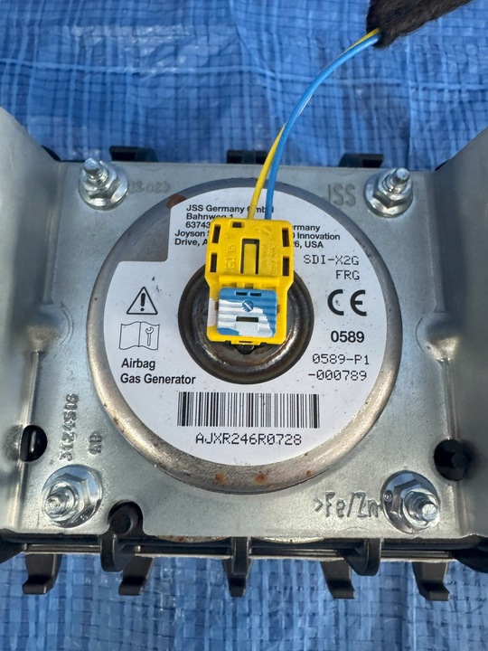 фото №9, Повітряна подушка подушка безпеки пасажира renault megane v e-tech 985155575r