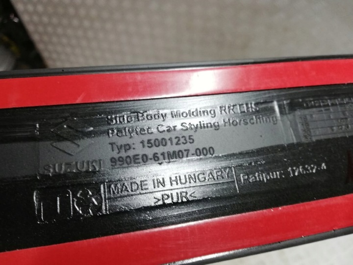 фото №5, Vv suzuki sx4 s-cross планка дверь 990e061m07000