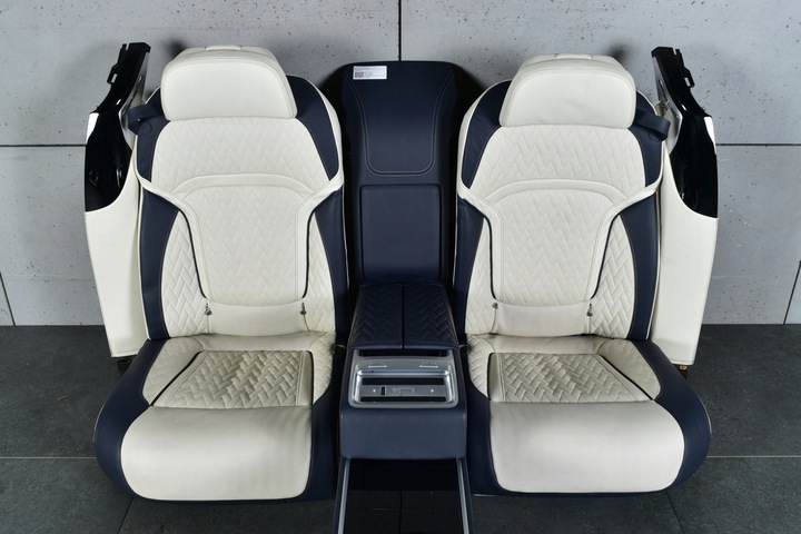 фото №15, Bmw 7 g12 сиденья сиденье салон средство individual обивка массаж nachtblau