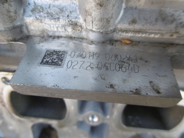 фото №8, Головка двигуна dkr 04c103475q vw audi 1.0tsi