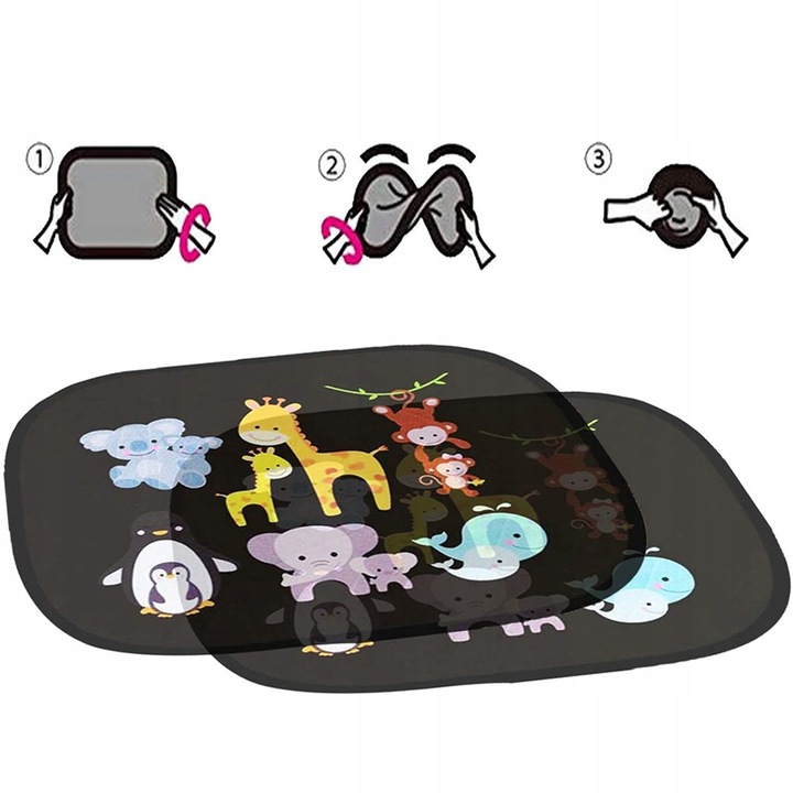 фото №10, 2x защита солнцезащитная окна автомобиля anti uv