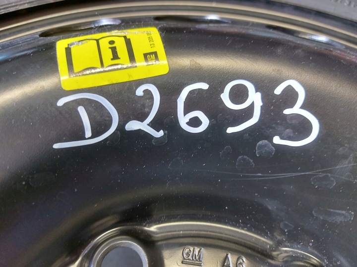 фото №13, Opel vectra c докатне колесо (докатка) 115/70/16 92m 5x110 2160132