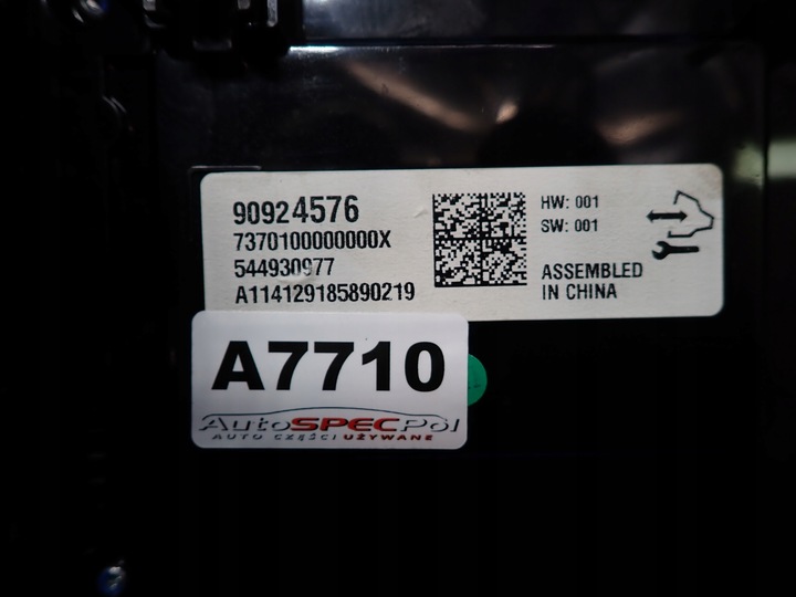 фото №10, Szt дисплей навигации opel insignia a рестайлинг 90924576