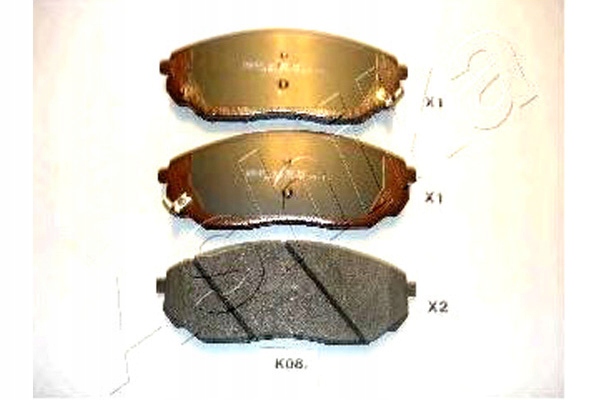 фото №10, Гальмівні колодки гальмівні ashika 50-k0-008