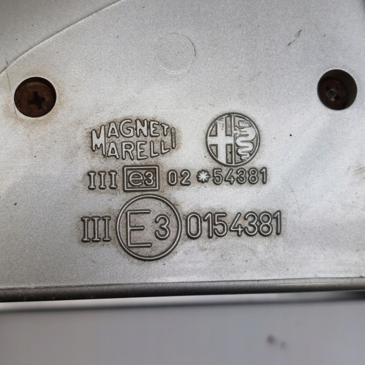 фото №9, Alfa romeo 166 зеркало правое 3pin + 2pin - 5pin 0154381 серебристый