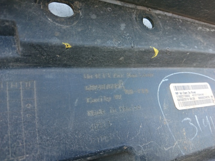 фото №9, Jeep compass 2 ii 17- спойлер бампер переднє перед